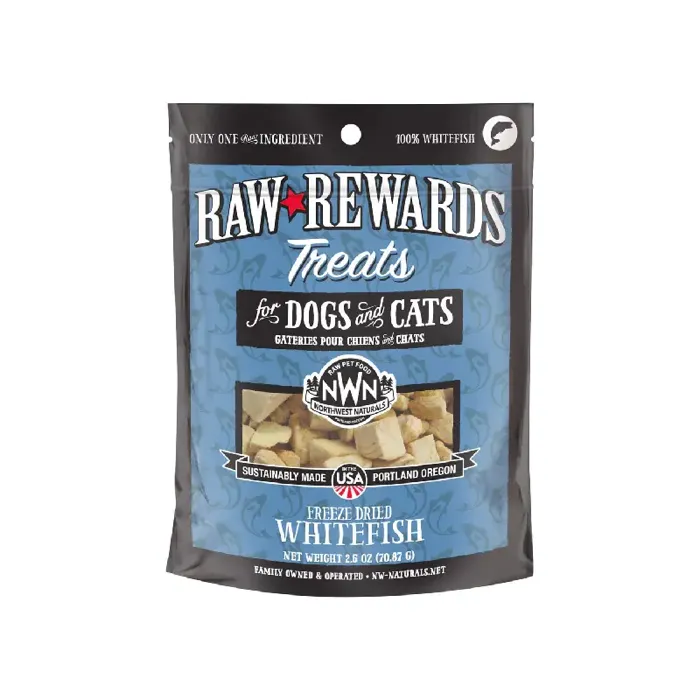 NW Naturals FD Whitefish Treats 2.5oz