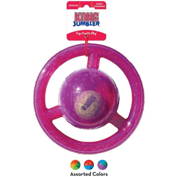 Kong Jumbler Disc Dog Toy Lg/xl