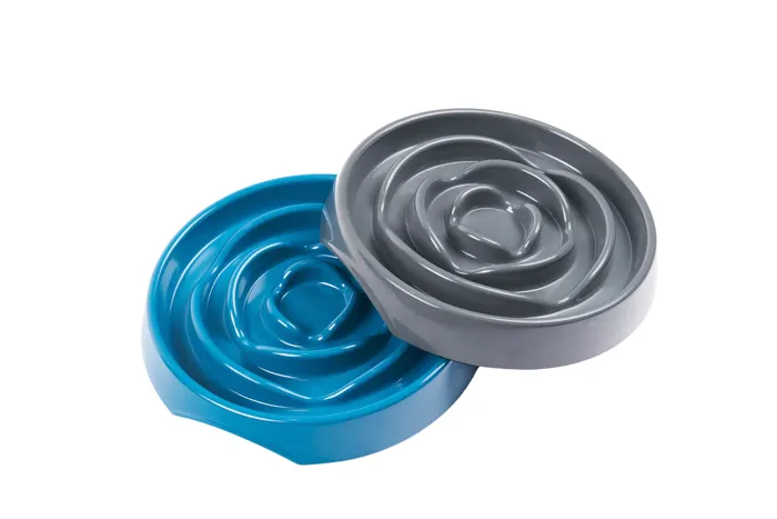 Messy Mutts Slow Feeder Grey 1.75 Cup