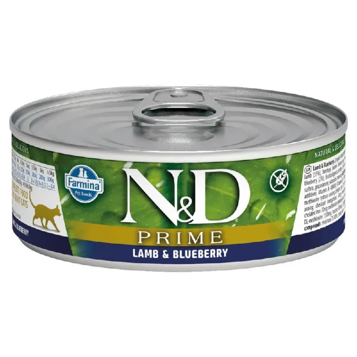 FA Cat GF Lamb/Blueberry Cans 2.8-oz