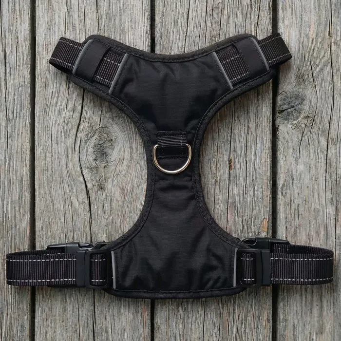 Bay Dog Chesapeake Harness Covert Black front view