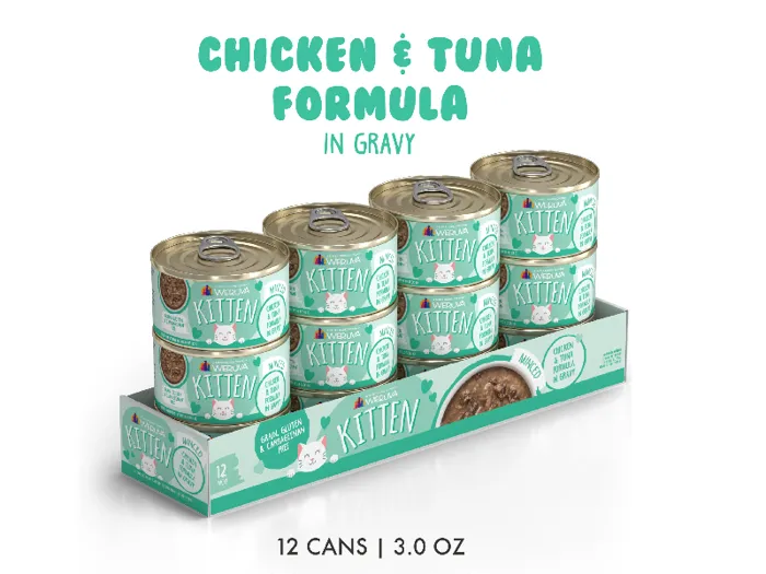 Weruva KITTEN Ckn & Tuna 3-oz