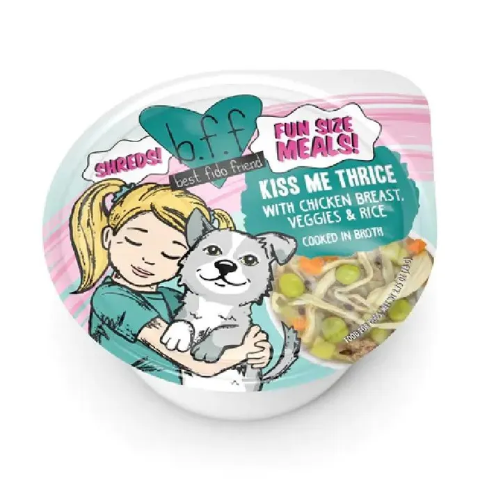 Weruva Dog BFF Fun Size Cup Kiss Me Thrice 2.75oz