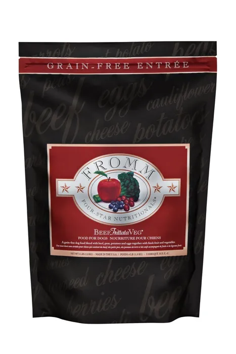 Four Star Gf Beef Frittata Veg Dry Dog Food 4-lb